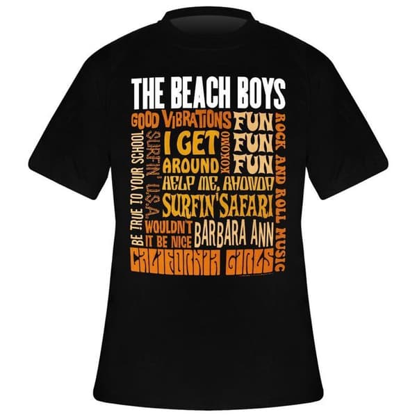 T-shirt Rock galore THE BEACH BOYS Best Of