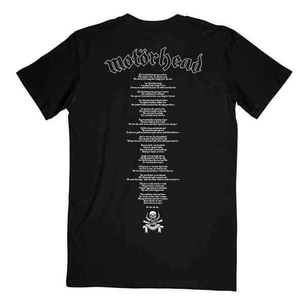 Motorhead March Or Die Lyrics T Shirt