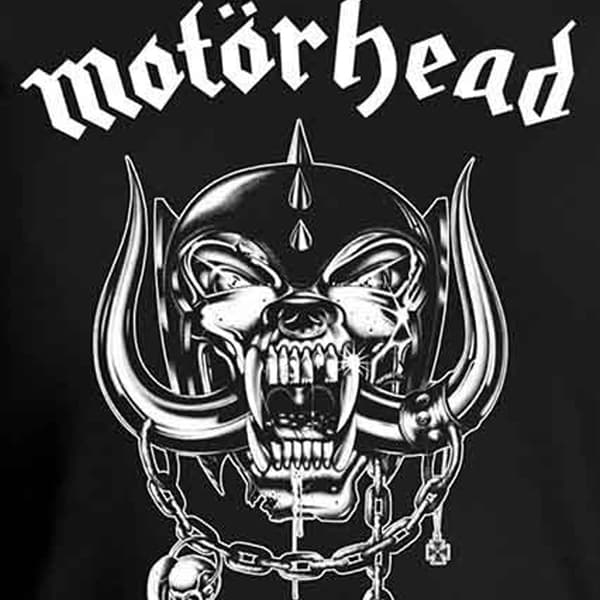 Motorhead England Band Logo Skinny Fit T Shirt