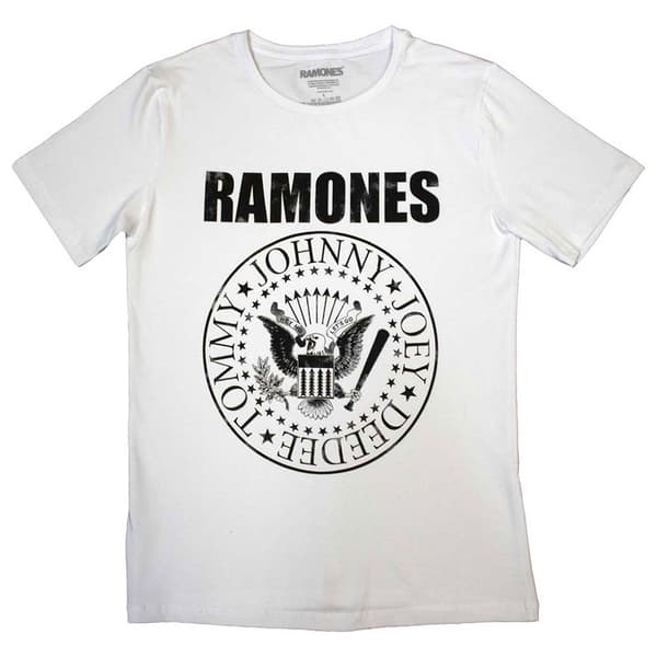 Ramones Presidential Seal Skinny Fit T Shirt