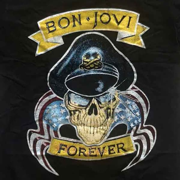 Bon Jovi Forever Band Logo T Shirt