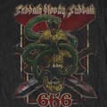 Miniatyrbild 2 av 3: Black Sabbath Bloody Sabbath 666 Skinny Fit T Shirt
