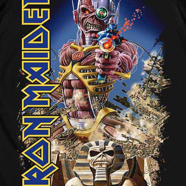 Iron Maiden Somewhere Back In Time T Shirt