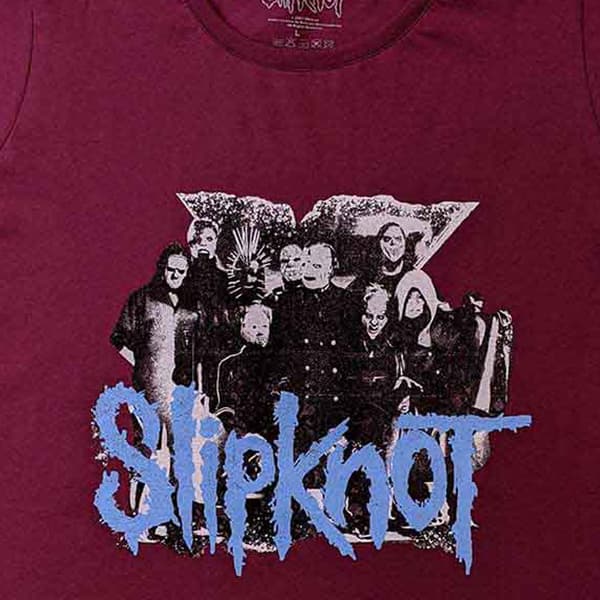 Slipknot Goat Logo Demon Skinny Fit T Shirt