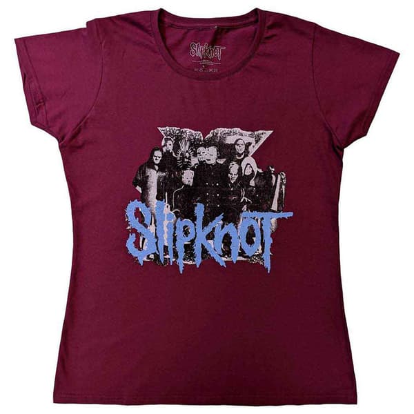 Slipknot Goat Logo Demon Skinny Fit T Shirt