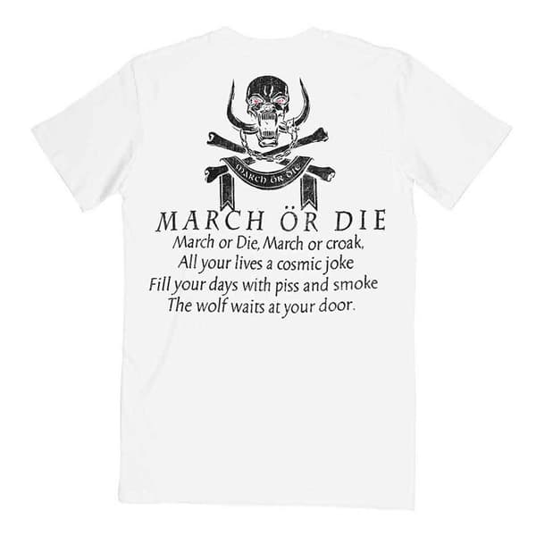 Motorhead March Or Die T Shirt