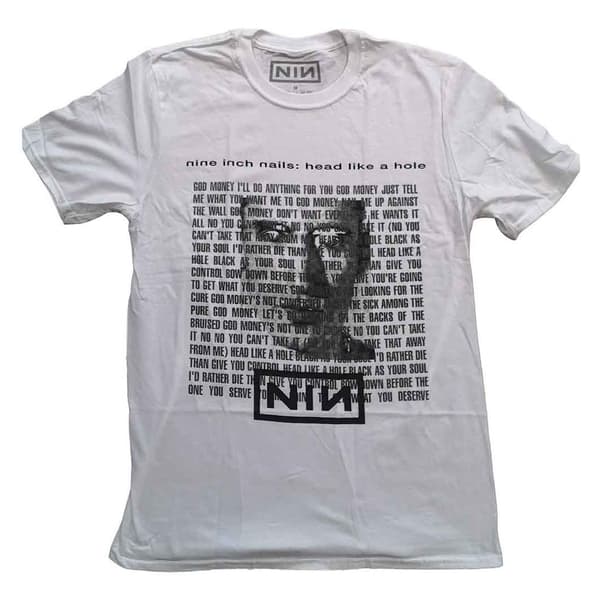 Nine Inch Nails Head Like A Hole T Shirt
