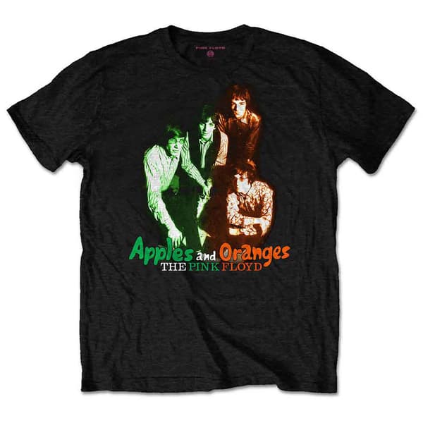 Pink Floyd Apples And Oranges T Shirt Black L