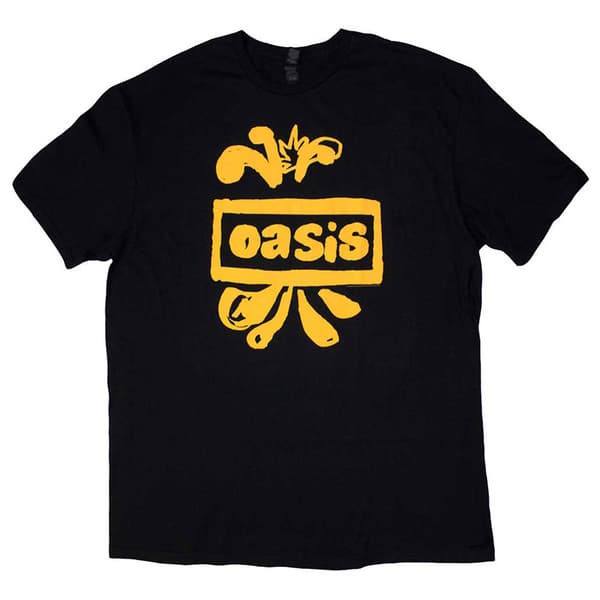 Oasis Drawn Band Logo T Shirt