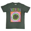 Miniatyrbild 1 av 3: Nirvana Glow Box Grunge Face T Shirt