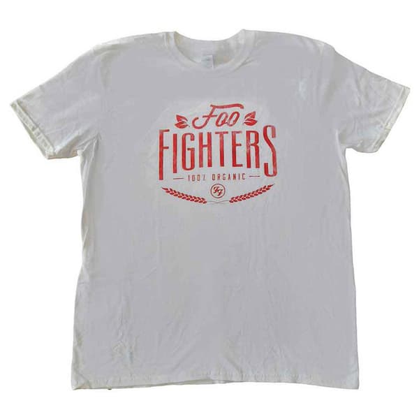 Foo Fighters 100% Organic T Shirt