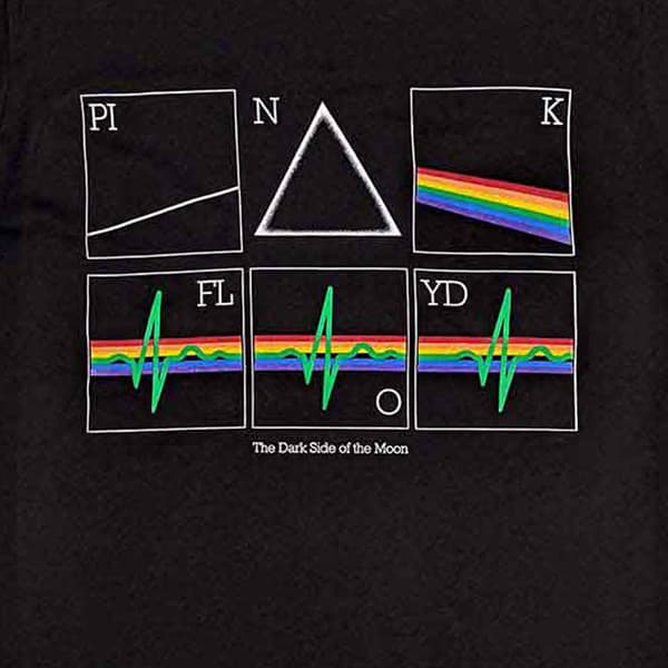 Pink Floyd Prism Heart Beat T Shirt