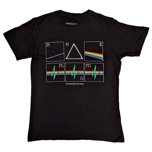 Pink Floyd Prism Heart Beat T Shirt