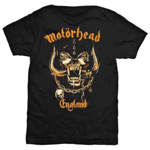 Motorhead Mustard War Pig T Shirt Black M