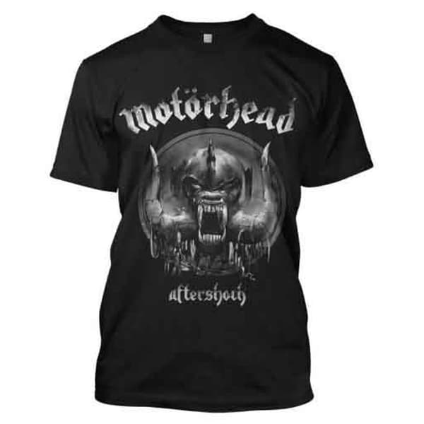Motorhead Aftershock Band Logo T Shirt Black XL