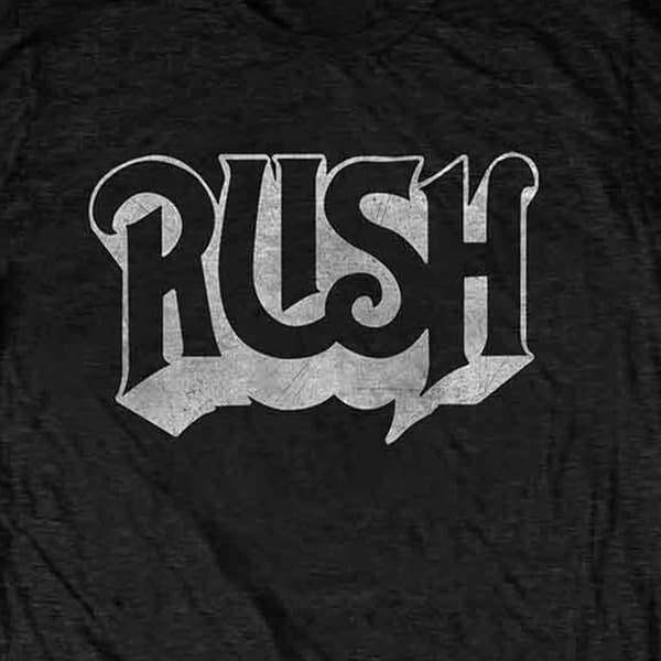 Rush Classic Band Logo T Shirt