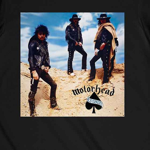 Motorhead Ace of Spades Track list T Shirt