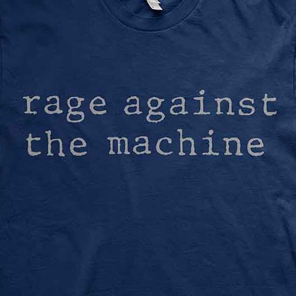 Rage Against The Machine Original Logo T Shirt