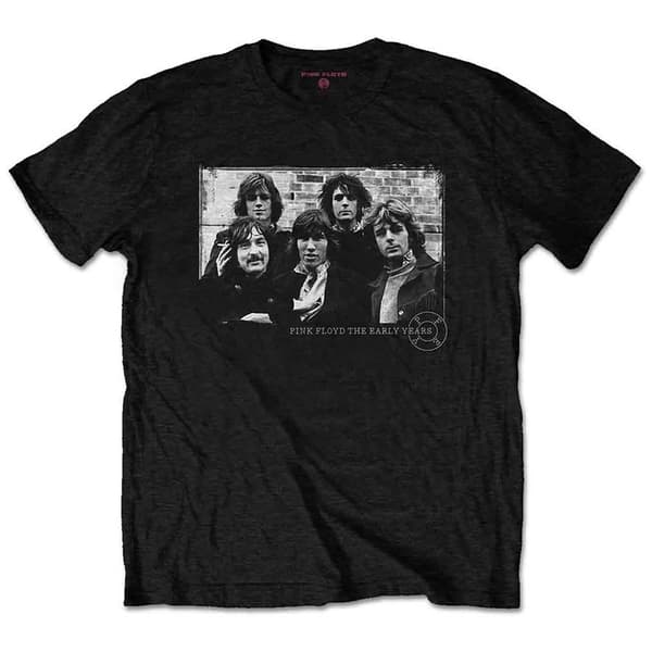 Pink Floyd The Early Years 5 Piece T Shirt