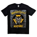 Miniatyrbild 1 av 3: Motorhead Achtung Band Logo T Shirt