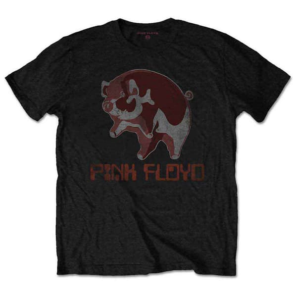Pink Floyd Ethnic Pig T Shirt Black M