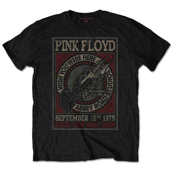 Pink Floyd WYWH Abbey Road Studios T Shirt