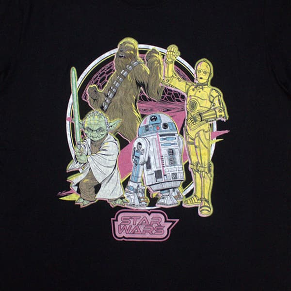 Star Wars Heroes Neon T Shirt