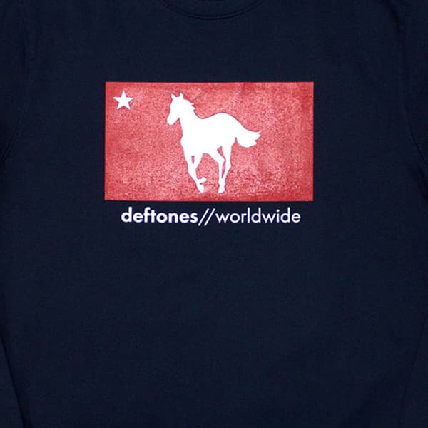 Deftones Star And Pony Band Logo Sweatshirt