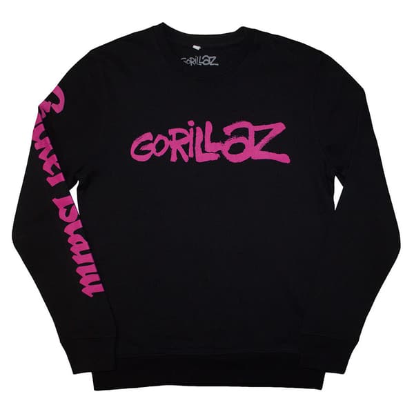 Gorillaz Craker Island Pazuzu Spiral Sweatshirt