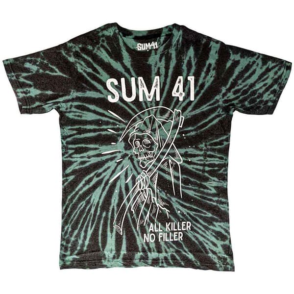 Sum 41 Reaper Band Logo T Shirt