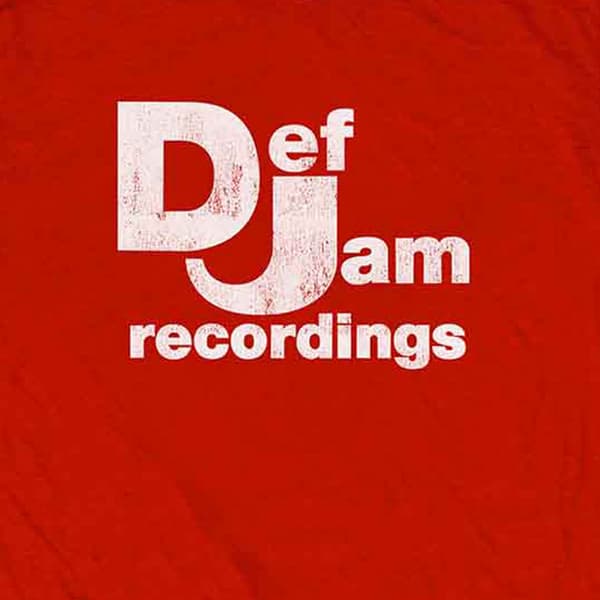 Def Jam Recordings Classic Logo T Shirt