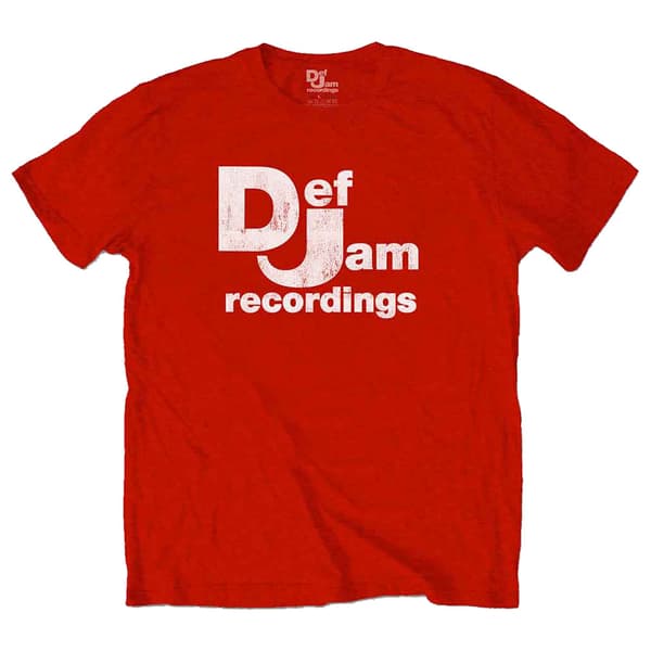 Def Jam Recordings Classic Logo T Shirt