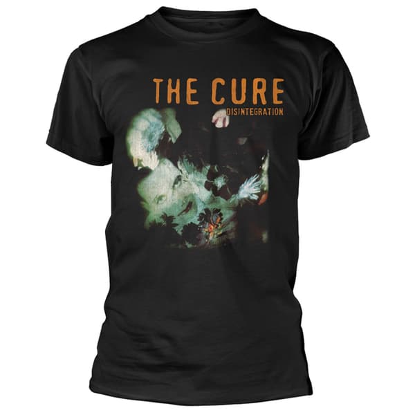 The Cure Disintegration T Shirt Black XL