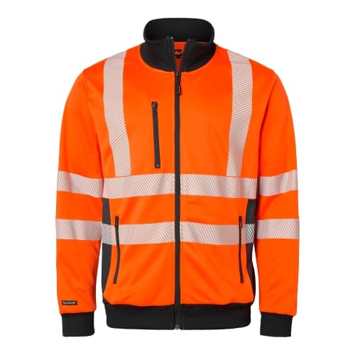 1529 Sweat Fluorescent orange/navy Unisex