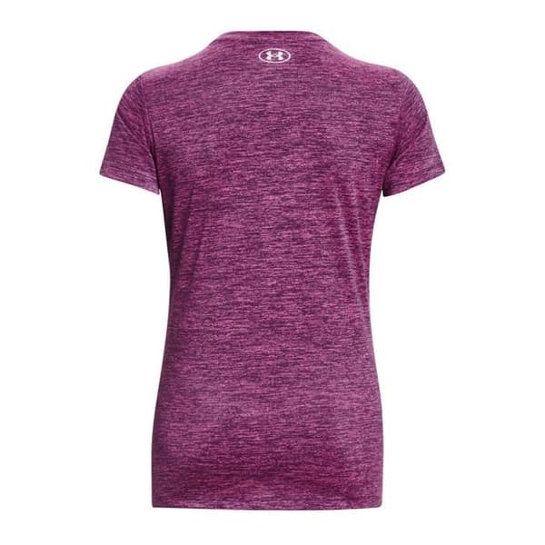 T-shirt violett kvinna Under Armour Twisted Tech