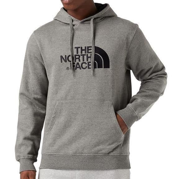 Sweat - The North Face - Drew Peak - Grå - Långa ärmar - Huva