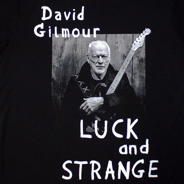 David Gilmour Luck & Strange Portrait T Shirt