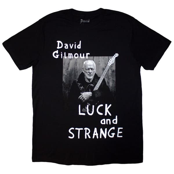 David Gilmour Luck & Strange Portrait T Shirt