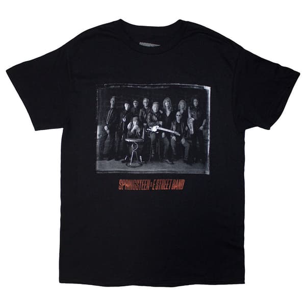 Bruce Springsteen Tour 24 E Street Photo T Shirt Black L