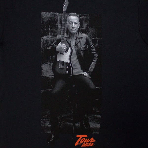 Bruce Springsteen Tour 24 Wheel T Shirt