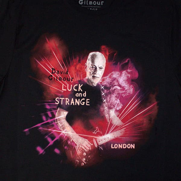 David Gilmour Luck & Strange London T Shirt