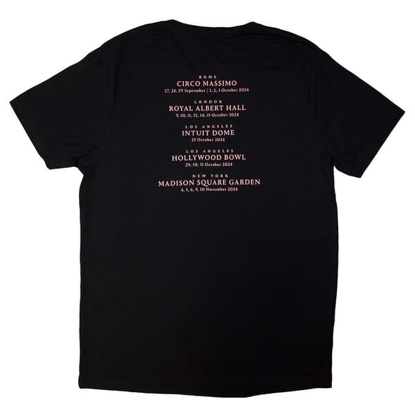 David Gilmour Luck & Strange London T Shirt
