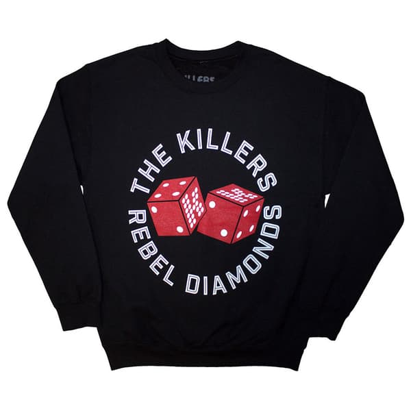 The Killers Tour 24 Rebel Diamonds Dice Sweatshirt