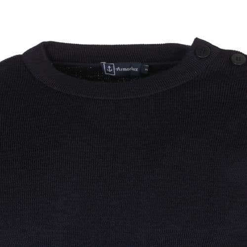 Pull Marin - Armor Lux - Navy Fouesnant - Rund hals - Blå - Man