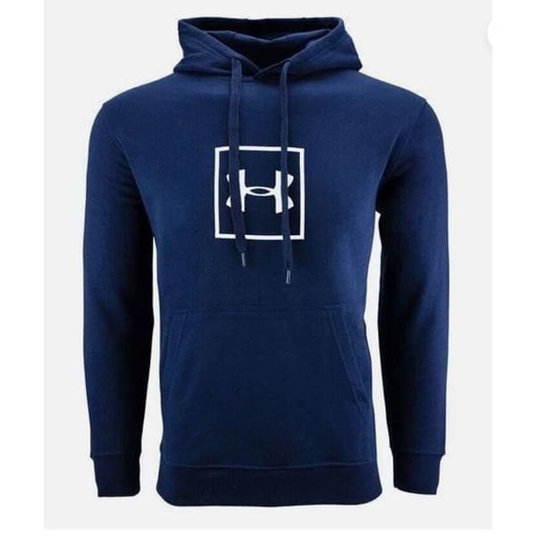hoodie - UNDER ARMOUR - marin - storlek M - långärmad - huva