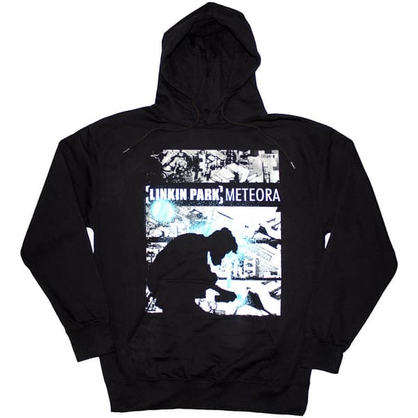 Linkin Park Unisex Pullover Hoodie: Meteora Drip Collage  (XX-Large)