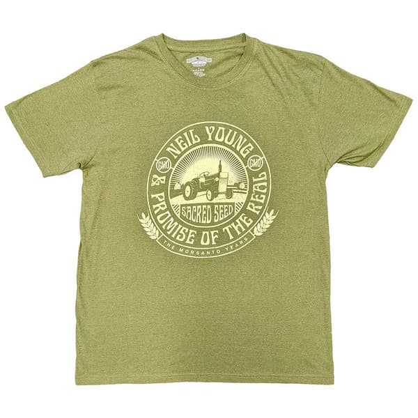 Neil Young Tractor Seal T Shirt
