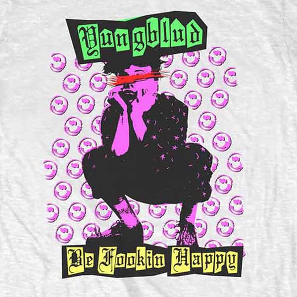 Yungblud Punker Be Happy T Shirt