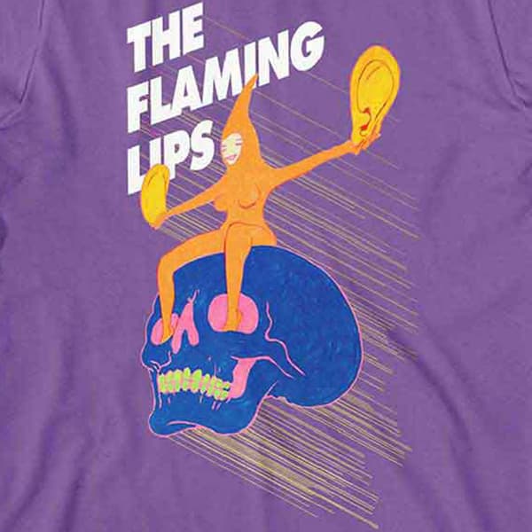 The Flaming Lips Skull Rider T Shirt