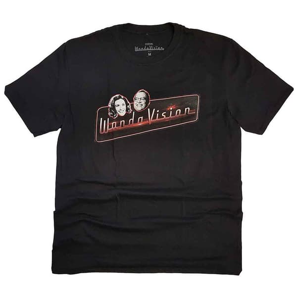 Marvel Comics WandaVision Red Logo T Shirt